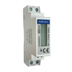 Ohmtec - Compteur électrique monophasé MID - 45A - Réf : 423730
