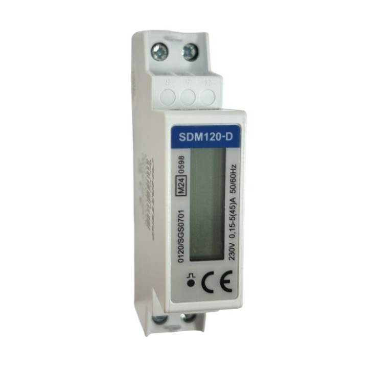 Ohmtec - Compteur électrique monophasé MID - 45A - Réf : 423730