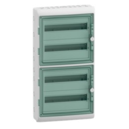 Schneider Mureva - Coffret pour appareillage modulaire 448x842mm 4 rangées x 18 Modules - Réf: 13968M