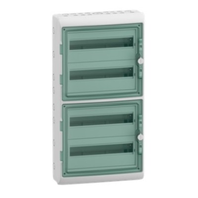 Schneider Mureva - Coffret pour appareillage modulaire 448x842mm 4 rangées x 18 Modules - Réf: 13968M