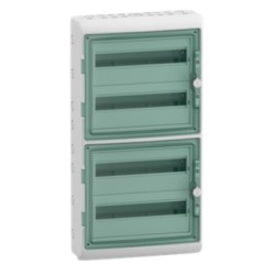 Schneider Mureva - Coffret pour appareillage modulaire 448x842mm 4 rangées x 18 Modules - Réf: 13968M
