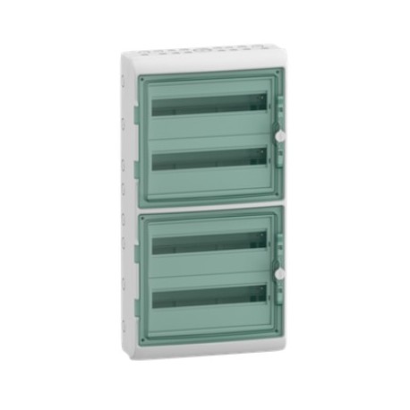 Schneider Mureva - Coffret pour appareillage modulaire 448x842mm 4 rangées x 18 Modules - Réf: 13968M