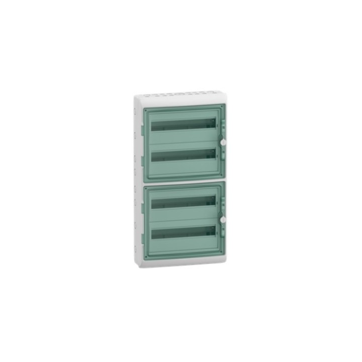 Schneider Mureva - Coffret pour appareillage modulaire 448x842mm 4 rangées x 18 Modules - Réf: 13968M