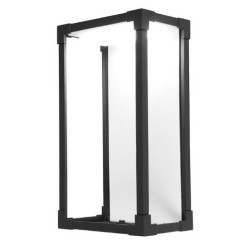 Miidex Lighting - Applique murale LED 12 WATT 230V 3000K Anthracite IP65 - Réf : 70441