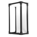 Miidex Lighting - Applique murale LED 12 WATT 230V 3000K Anthracite IP65 - Réf : 70441