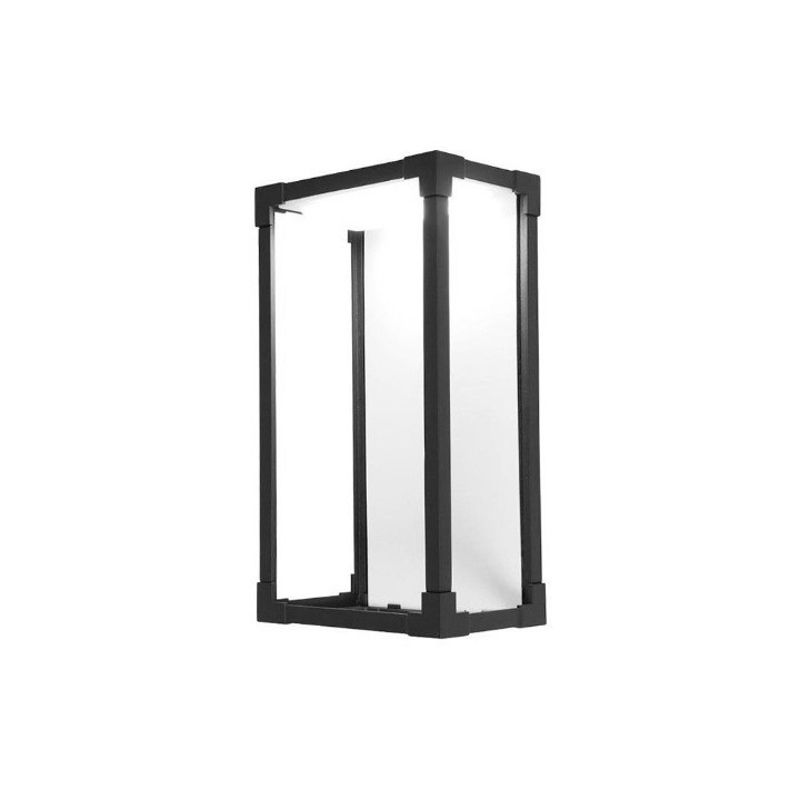Miidex Lighting - Applique murale LED 12 WATT 230V 3000K Anthracite IP65 - Réf : 70441