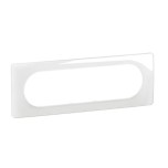 Legrand Céliane - Plaque de finition Blanc Emaillé - 6/8 modules - Réf : CP0011