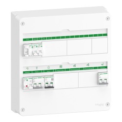 Schneider - Resi9 Energy Center - Coffret mono 3 kWc - micro-onduleur/onduleur central - 18 mod - 2 rangées - Réf : R9HPV218A13