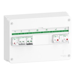 Schneider - Rési9 Energy Center - Coffret mono 7-9 kWc - Onduleur centralisé - 18modules - 1 rangée - Réf : R9HPV118A19