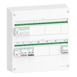 Schneider - Rési9 Energy Center - Coffret PV Mono 4-6 kWc - micro onduleurs - 18 modules - 2 rangées - Réf : R9HPV218A16M