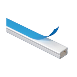 Legrand - Lot de 20 mètres - 10 moulures avec adhésif 20x12,5mm de 2.1m - blanc - Réf : 648905