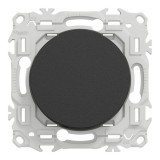 Schneider Odace - va-et-vient ou poussoir - 10AX - noir onyx - Réf : S940204