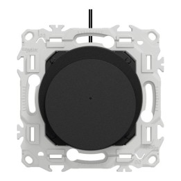 Schneider Odace - interrupteur à carte - LED localisation incluse - 10AX - noir onyx - Réf : S940283