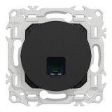 Schneider Odace - prise RJ45 - Cat6 UTP grade 1 à 2 - noir onyx - Réf : S940475