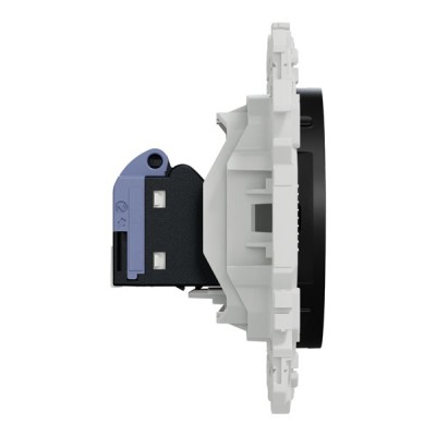 Schneider Odace - prise RJ45 - Cat6 UTP grade 1 à 2 - noir onyx - Réf : S940475