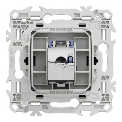 Schneider Odace - prise RJ45 cat.6 STP noir - Réf : S940476