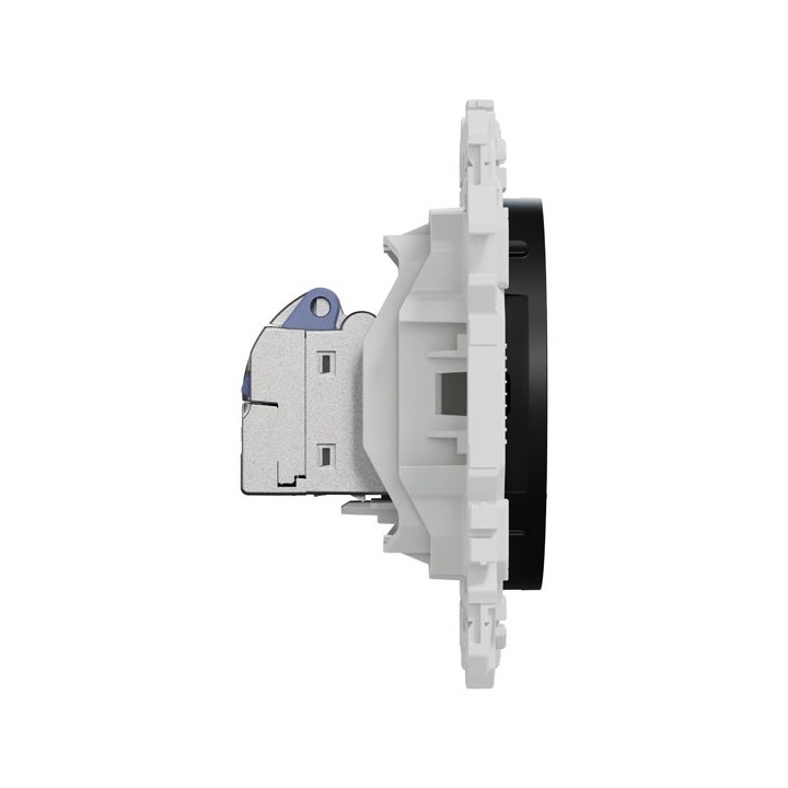 Schneider Odace - prise RJ45 cat.6 STP noir - Réf : S940476