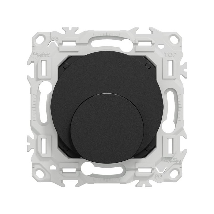 Schneider Odace - sortie de câble - serre câble 6 à 12 mm² - noir onyx - Réf : S940662