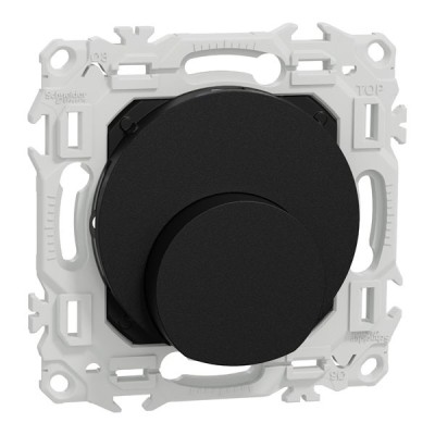 Schneider Odace - sortie de câble - serre câble 6 à 12 mm² - noir onyx - Réf : S940662