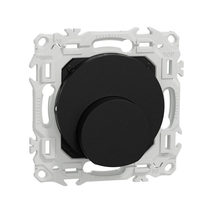 Schneider Odace - sortie de câble - serre câble 6 à 12 mm² - noir onyx - Réf : S940662