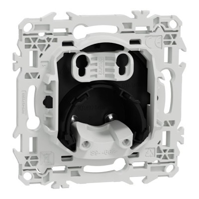 Schneider Odace - sortie de câble - serre câble 6 à 12 mm² - noir onyx - Réf : S940662