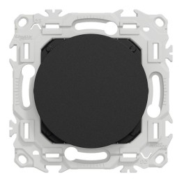 Schneider Odace - obturateur noir - Réf : S940666