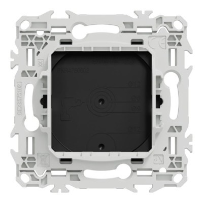 Schneider Odace - obturateur noir - Réf : S940666