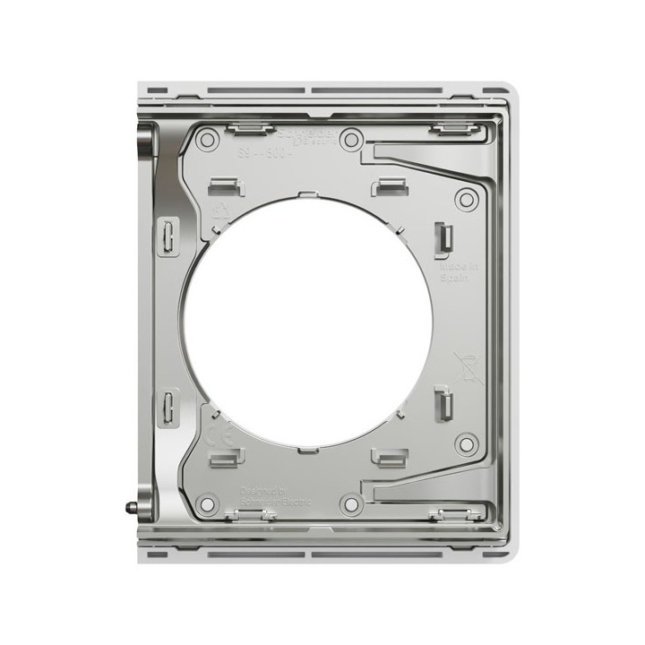 Schneider Odace Architecte - plaque de finition latérale - effet Céramique Blanc - Réf : S951800