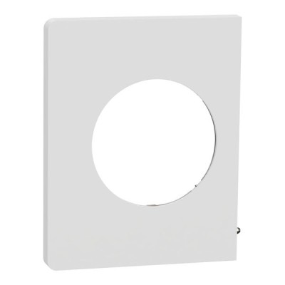 Schneider Odace Architecte - plaque de finition latérale - effet Céramique Blanc - Réf : S951800