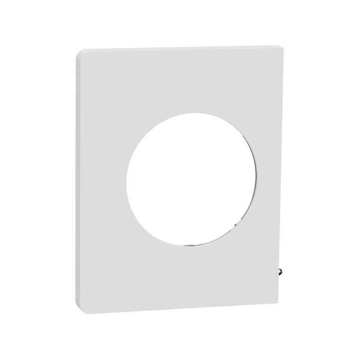 Schneider Odace Architecte - plaque de finition latérale - effet Céramique Blanc - Réf : S951800