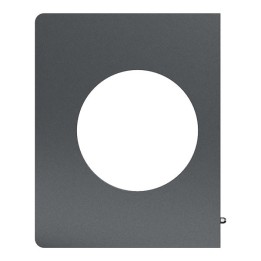 Schneider Odace Architecte - plaque de finition latérale - effet Perle Noire - Réf : S952800
