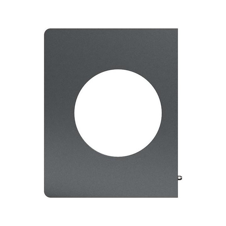 Schneider Odace Architecte - plaque de finition latérale - effet Perle Noire - Réf : S952800