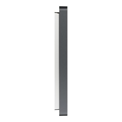 Schneider Odace Architecte - plaque de finition 1 poste - effet Perle Noire - Réf : S952802