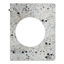 Schneider Odace Architecte - plaque de finition latérale - effet Terrazzo - Réf : S954800
