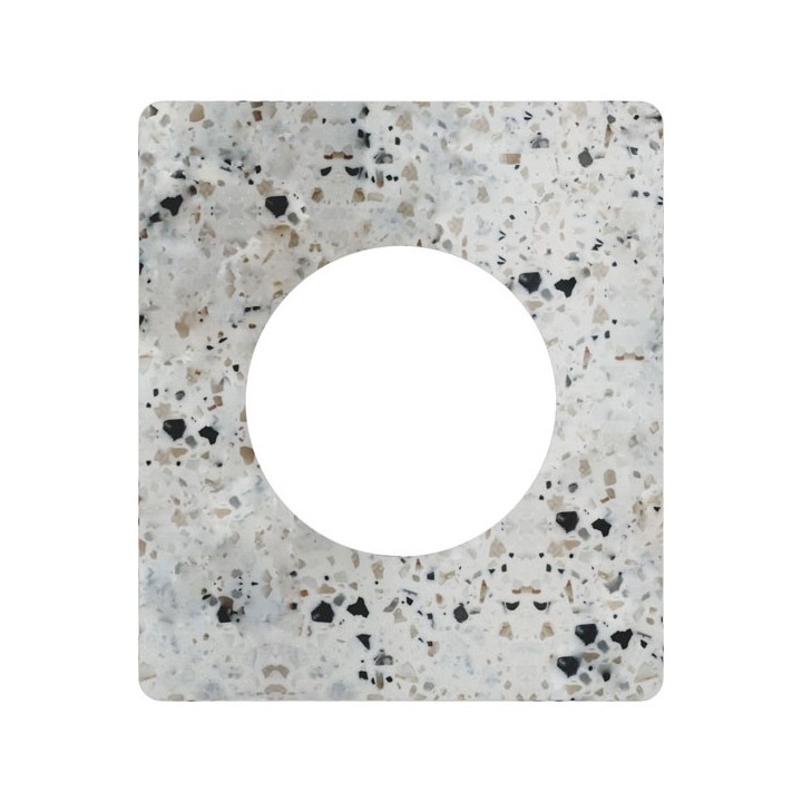 Schneider Odace - Archi. plaque 1 poste terrazzo - Réf : S954802