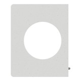 Schneider Odace Architecte - plaque de finition latérale - effet Béton - Réf : S955800