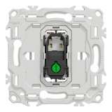 Schneider Odace - va-et-vient ou poussoir - 10AX - sans enjoliveur - Réf : S980204
