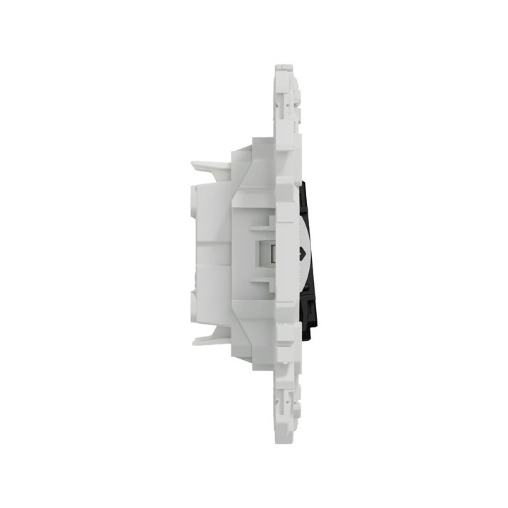Schneider Odace - double va-et-vient ou poussoir - 10AX - sans enjoliveur - Réf : S980214
