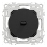 Schneider Odace - va-et-vient ou poussoir à levier - 10AX - noir onyx - Réf : S940203
