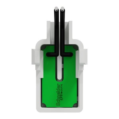 Schneider Odace - LED verte 0,15mA 250V à câbler - lumineux/témoin - pour enjo à voyant - Réf : S989291