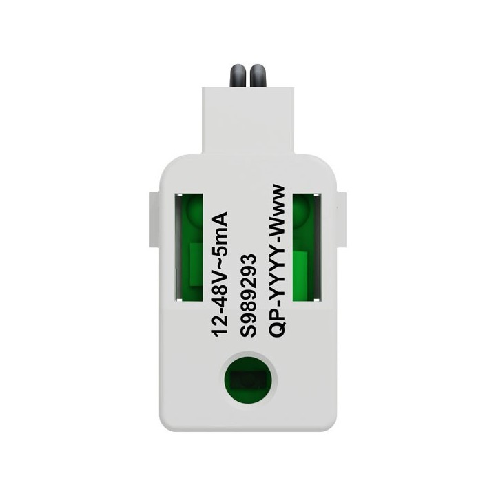 Schneider Odace - LED verte 5mA 12-48VCC - à câbler - utilisation extérieure - Réf : S989293