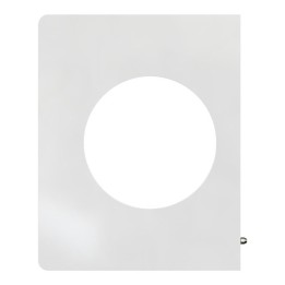 Schneider Odace Architecte - plaque de finition latérale - Blanc émaillé - Réf : S934800