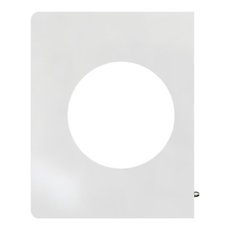 Schneider Odace Architecte - plaque de finition latérale - Blanc émaillé - Réf : S934800