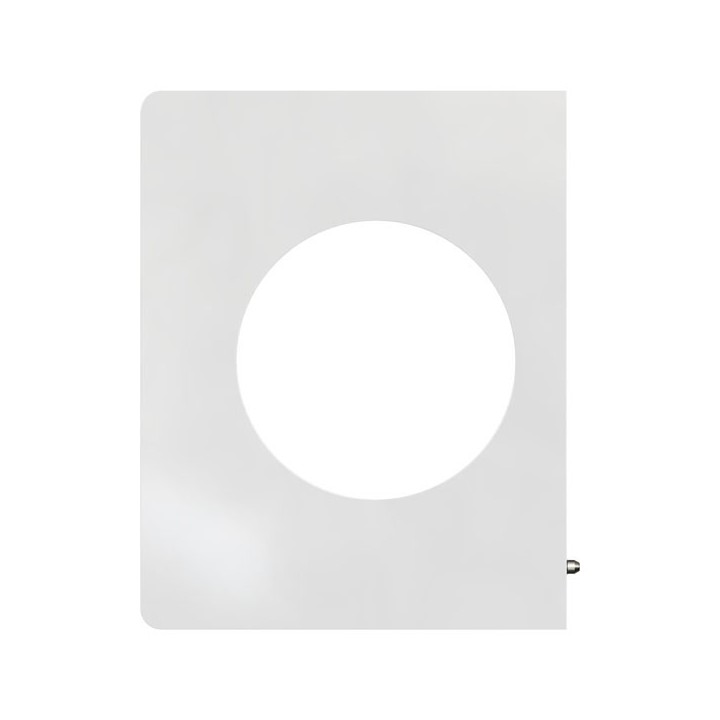 Schneider Odace Architecte - plaque de finition latérale - Blanc émaillé - Réf : S934800