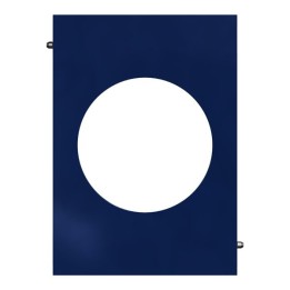 Schneider Odace Architecte - plaque de finition centrale - Bleu émaillé - Réf : S933801