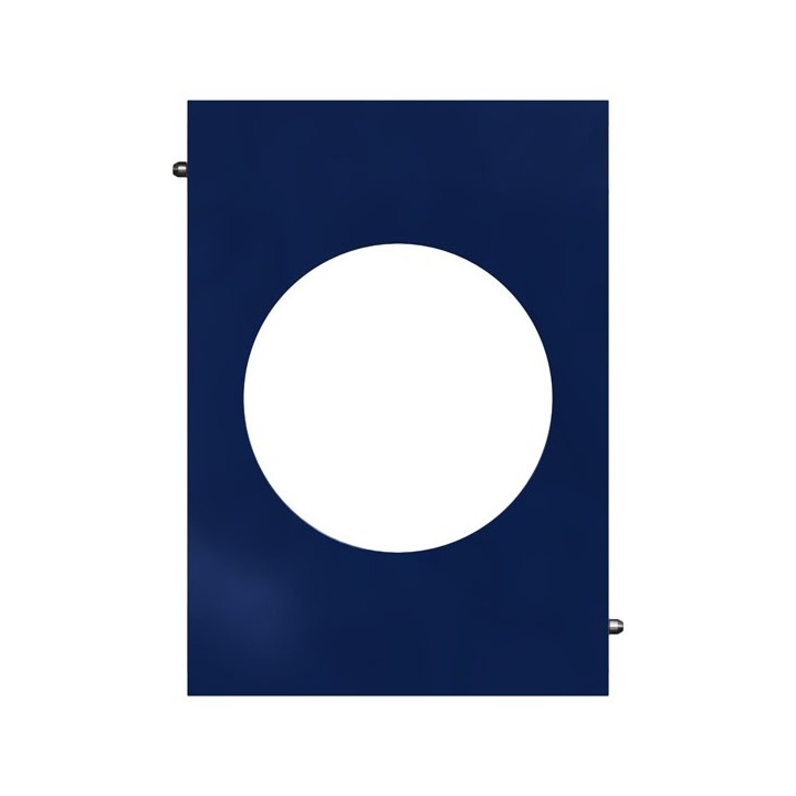 Schneider Odace Architecte - plaque de finition centrale - Bleu émaillé - Réf : S933801