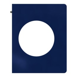 Schneider Odace Architecte - plaque de finition latérale - Bleu émaillé - Réf : S933800