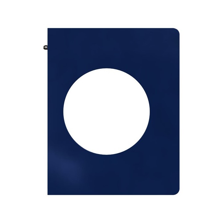 Schneider Odace Architecte - plaque de finition latérale - Bleu émaillé - Réf : S933800