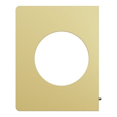 Schneider Odace Architecte - plaque de finition latérale - effet Laiton - Réf : S932800