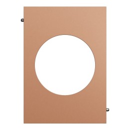 Schneider Odace Architecte - plaque de finition centrale - effet Cuivre - Réf : S931801